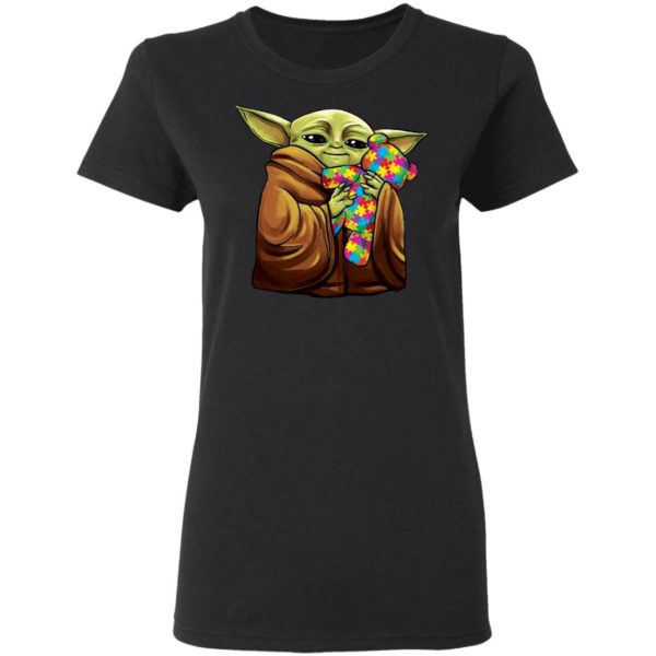 Master Yoda Hug Teddy Autism Shirt