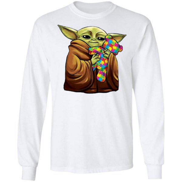 Master Yoda Hug Teddy Autism Shirt