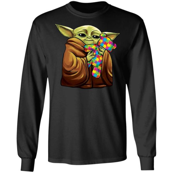 Master Yoda Hug Teddy Autism Shirt