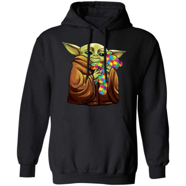 Master Yoda Hug Teddy Autism Shirt