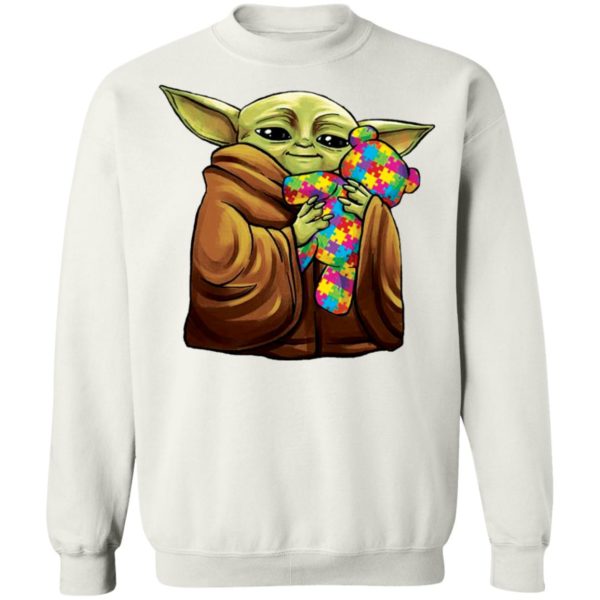 Master Yoda Hug Teddy Autism Shirt