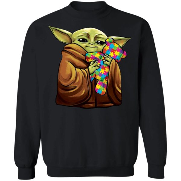 Master Yoda Hug Teddy Autism Shirt