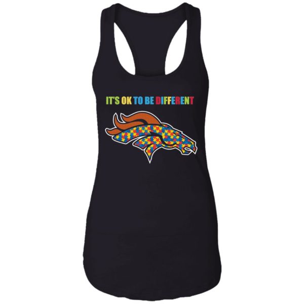 It’s Ok To Be Different Denver Broncos Autism Shirt