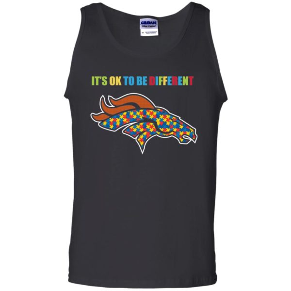 It’s Ok To Be Different Denver Broncos Autism Shirt