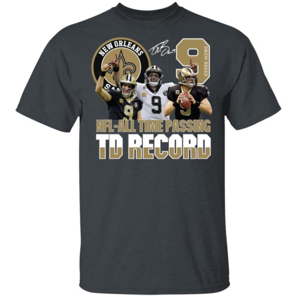 New Orleans Saints NFL all Time Passing To Record Signature Shirt