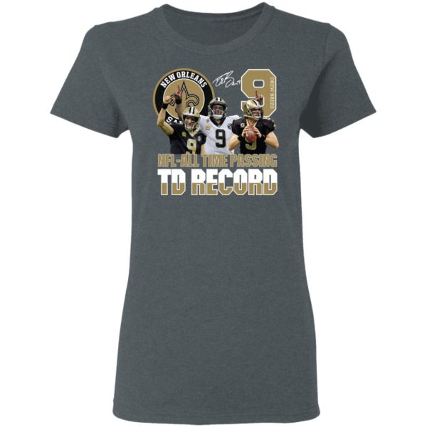 New Orleans Saints NFL all Time Passing To Record Signature Shirt