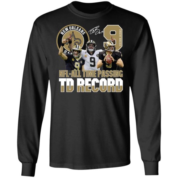 New Orleans Saints NFL all Time Passing To Record Signature Shirt