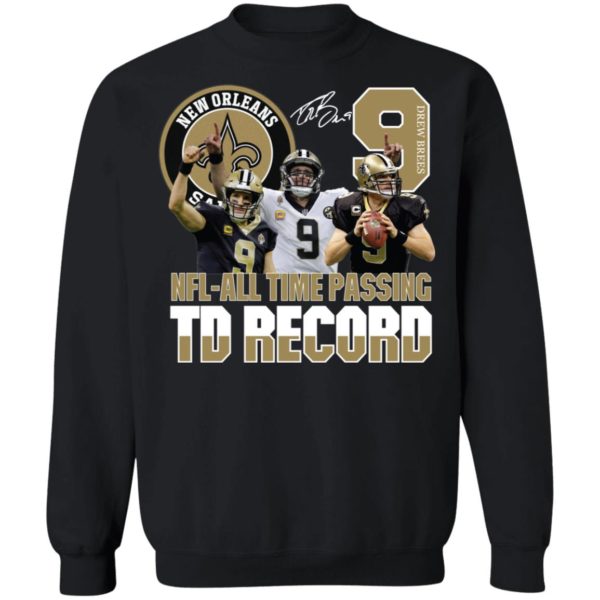 New Orleans Saints NFL all Time Passing To Record Signature Shirt