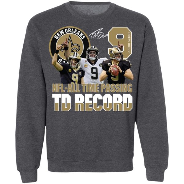 New Orleans Saints NFL all Time Passing To Record Signature Shirt