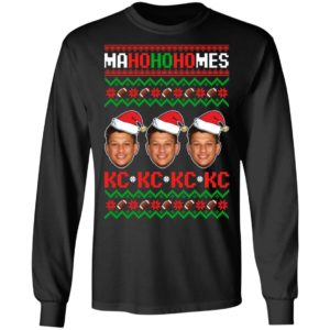 Patrick Mahomes Ma Ho Ho Homes Christmas Sweatshirt