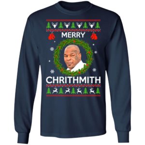 Mike Tyson Merry Chritmith Christmas Sweatshirt
