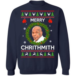 Mike Tyson Merry Chritmith Christmas Sweatshirt