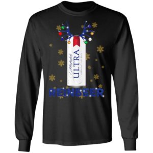 Michelob Ultra Superior Light Beer Reinbeer Christmas Sweatshirt