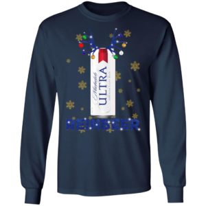 Michelob Ultra Superior Light Beer Reinbeer Christmas Sweatshirt