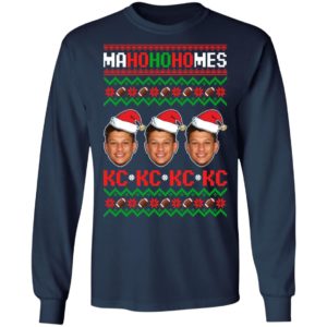 Patrick Mahomes Ma Ho Ho Homes Christmas Sweatshirt