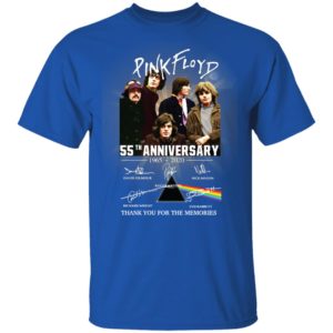 Pink Floyd 55th Anniversary Thank You For The Memories Shirt