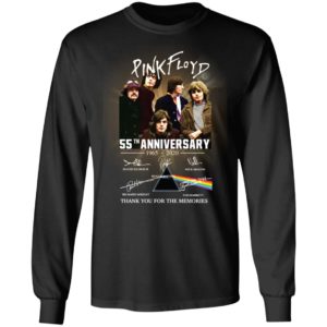 Pink Floyd 55th Anniversary Thank You For The Memories Shirt