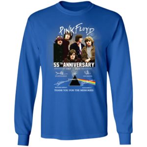 Pink Floyd 55th Anniversary Thank You For The Memories Shirt