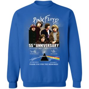 Pink Floyd 55th Anniversary Thank You For The Memories Shirt