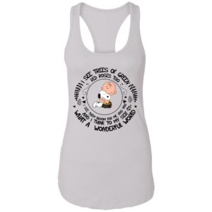 Louis Armstrong What A Wonderful World Snoopy & Peanut Shirt