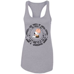 Louis Armstrong What A Wonderful World Snoopy & Peanut Shirt