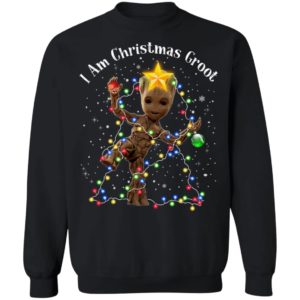 I Am Christmas Groot Christmas Sweatshirt