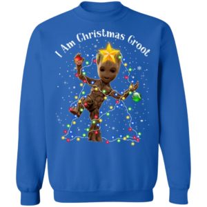 I Am Christmas Groot Christmas Sweatshirt