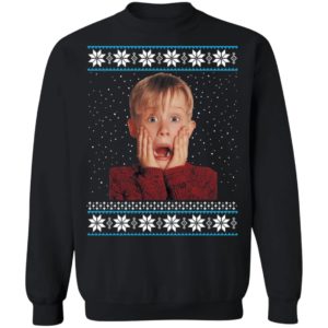Kevin McCallister Christmas Sweatshirt image Kevin McCallister Christmas Sweatshirt