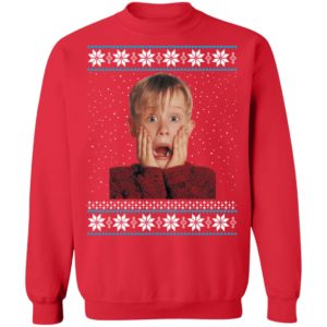 Kevin McCallister Christmas Sweatshirt image Kevin McCallister Christmas Sweatshirt