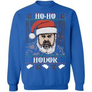 HoHo Hodor Game of Throne Christmas Sweatshirt