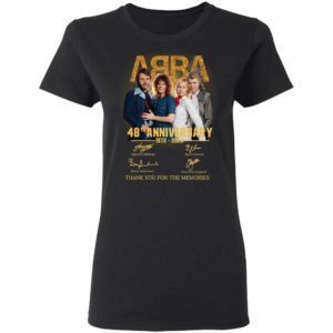 ABBA 48TH Anniversary 1972 2020 Shirt