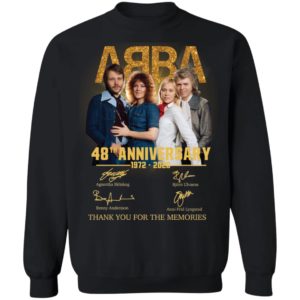 ABBA 48TH Anniversary 1972 2020 Shirt