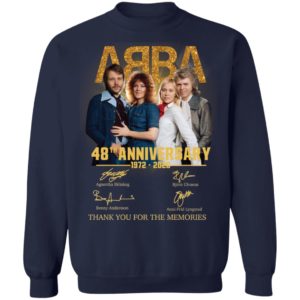 ABBA 48TH Anniversary 1972 2020 Shirt