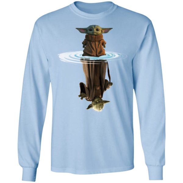 Baby Yoda and Master Yoda Water Reflection Shirt