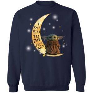 Baby Yoda I Love You To The Galaxy And Back Shirt image Baby Yoda I Love You To The Galaxy And Back Shirt