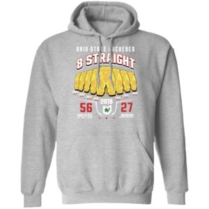 Ohio State Buckeyes 8 Straight Gold Pants 2019 Shirt image Ohio State Buckeyes 8 Straight Gold Pants 2019 Shirt