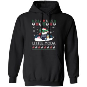 Baby Yoda Santa Little Yoda Ugly Christmas Shirt image Baby Yoda Santa Little Yoda Ugly Christmas Shirt