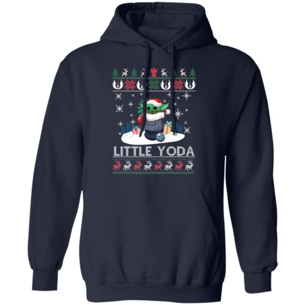 Baby Yoda Santa Little Yoda Ugly Christmas Shirt