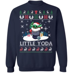 Baby Yoda Santa Little Yoda Ugly Christmas Shirt image Baby Yoda Santa Little Yoda Ugly Christmas Shirt