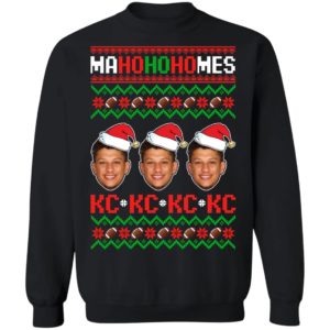 Patrick Mahomes Ma Ho Ho Homes Christmas Sweatshirt