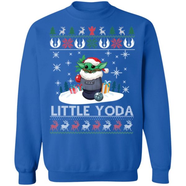 Baby Yoda Santa Little Yoda Ugly Christmas Shirt