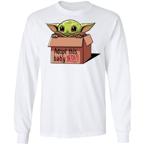 Baby Yoda Adopt This Baby Jedi Shirt