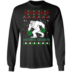 Abdominal Swoleman Christmas Sweatshirt image Abdominal Swoleman Christmas Sweatshirt