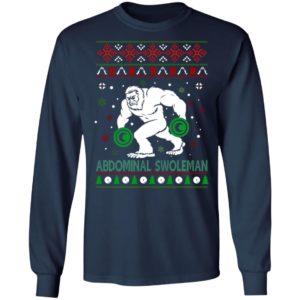 Abdominal Swoleman Christmas Sweatshirt image Abdominal Swoleman Christmas Sweatshirt