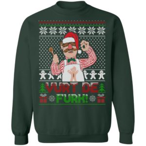 Vurt De Furk The Muppets Ugly Christmas Sweatshirt image Vurt De Furk The Muppets Ugly Christmas Sweatshirt