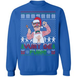 Vurt De Furk The Muppets Ugly Christmas Sweatshirt image Vurt De Furk The Muppets Ugly Christmas Sweatshirt