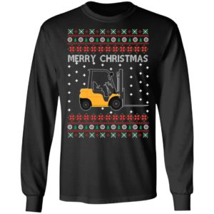 Merry Christmas Forklift Ugly Sweater image Merry Christmas Forklift Ugly Sweater