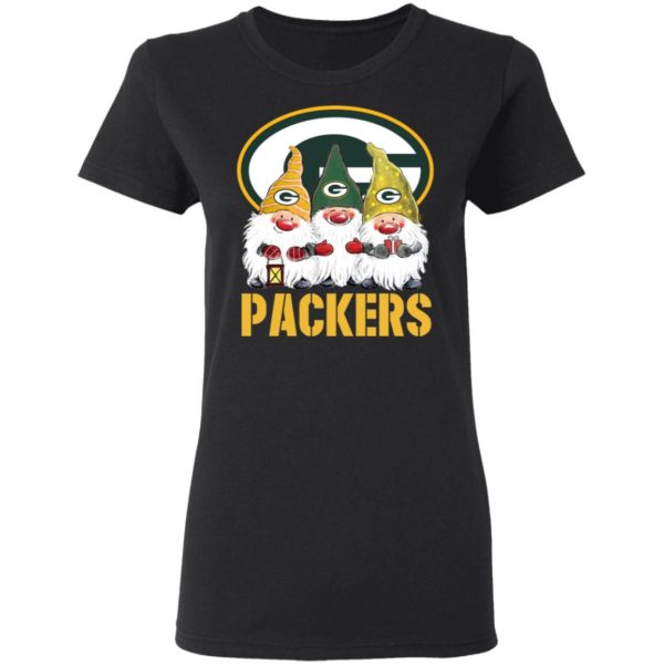 Gnomies Green Bay Packers Christmas Shirt