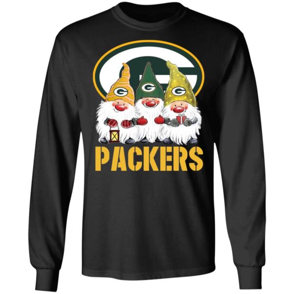 Gnomies Green Bay Packers Christmas Shirt