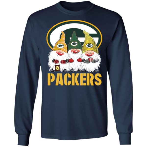 Gnomies Green Bay Packers Christmas Shirt